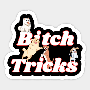 B*tch Tricks Sticker